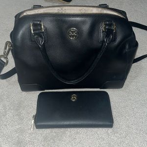 Tori Burch Bag + Wallet